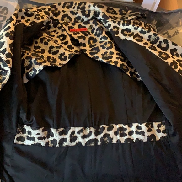 Alice + Olivia Leopard Trench Coat - Picture 11 of 14